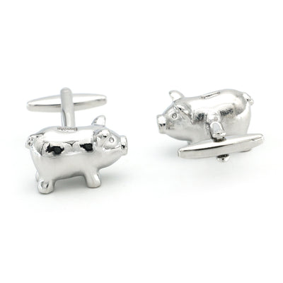 Gemelos Hucha Cerdito con Personalidad Divertida para Hombre - Image 3