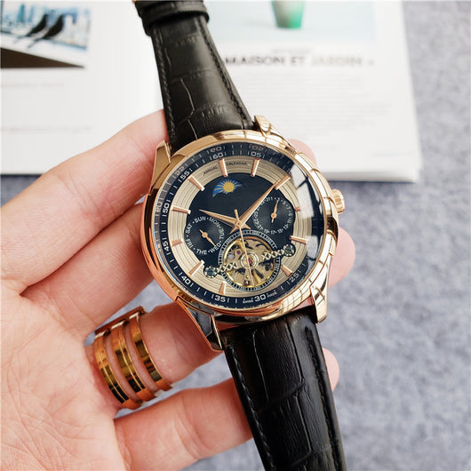 Reloj Automático de Acero con Calendario de 6 Pines para Hombre - Image 3