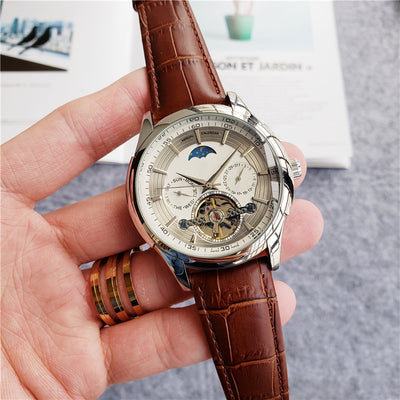 Reloj Automático de Acero con Calendario de 6 Pines para Hombre - Image 4