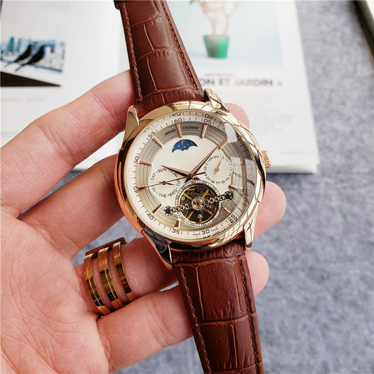 Reloj Automático de Acero con Calendario de 6 Pines para Hombre - Image 6