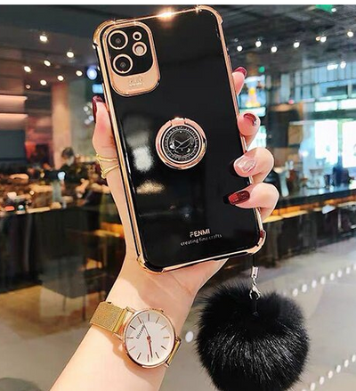 Funda para Celular con Bolas de Peluche - Otoño e Invierno - Image 7