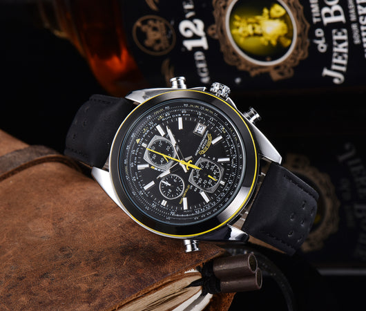Reloj de Cuarzo para Hombre con Correa de 6 Pasadores - Diseño Clásico - Image 8