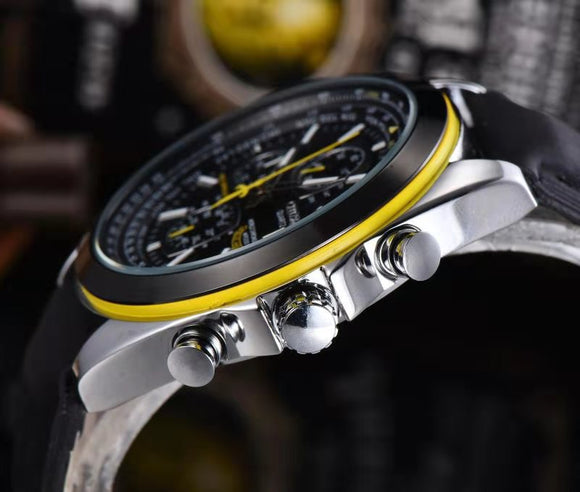 Reloj de Cuarzo para Hombre con Correa de 6 Pasadores - Diseño Clásico
