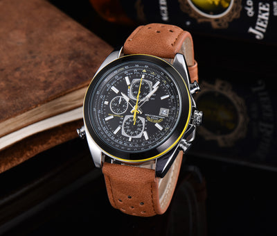 Reloj de Cuarzo para Hombre con Correa de 6 Pasadores - Diseño Clásico - Image 5