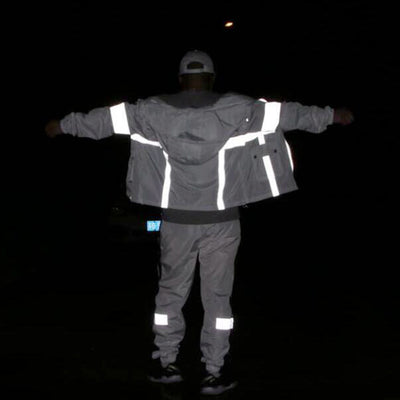 Chaqueta Reflectante con Capucha para Correr de Noche - Image 11