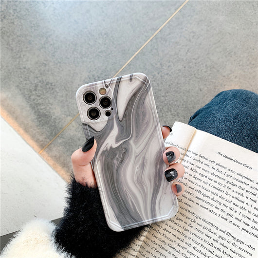 Funda para iPhone 11, 12 Pro y 12 Max - Diseño Blanco y Negro - Image 3