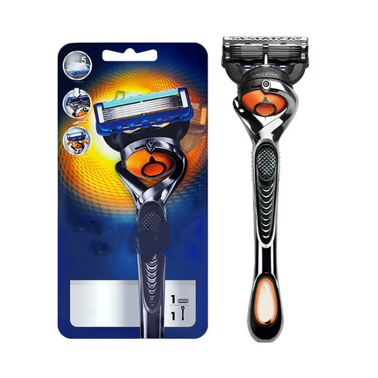 Rasurador Manual de 5 Capas con Velocidad Frontal para Hombre
