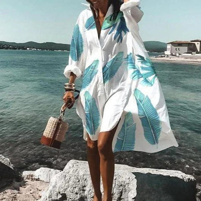 Vestido Camisero Elegante con Estilo Sofisticado - Image 3