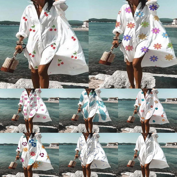 Vestido Camisero Elegante con Estilo Sofisticado