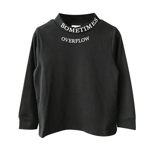 Remera Básica de Niña con Letras y Cuello Redondo - Image 5