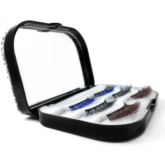 Set de Pestañas Magnéticas de Color con Líquido Adhesivo - Image 4