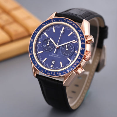 Reloj de Cuarzo Deportivo para Hombre con Cronógrafo de 5 Agujas Estilo 007 - Image 15