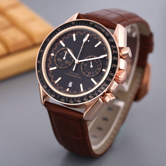Reloj de Cuarzo Deportivo para Hombre con Cronógrafo de 5 Agujas Estilo 007 - Image 17