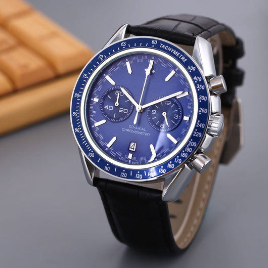 Reloj de Cuarzo Deportivo para Hombre con Cronógrafo de 5 Agujas Estilo 007 - Image 4