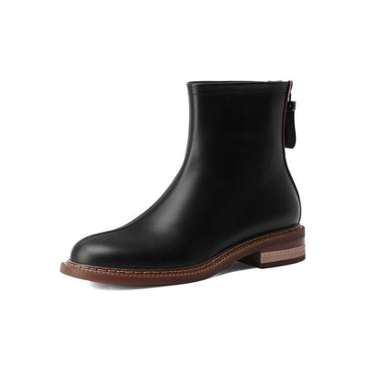 Botas Martin de Cuero Genuino con Tacón Reforzado y Cierre Posterior - Image 12