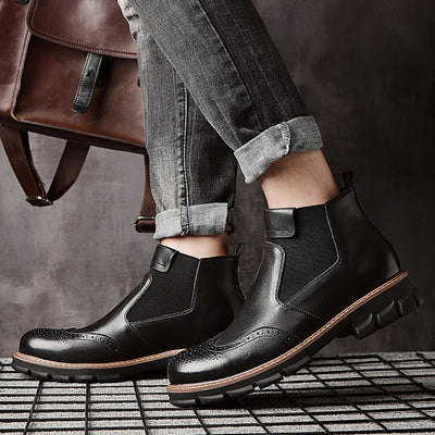 Botas Martin de Cuero Gamuza Impermeables - Estilo Americano Robusto - Image 5
