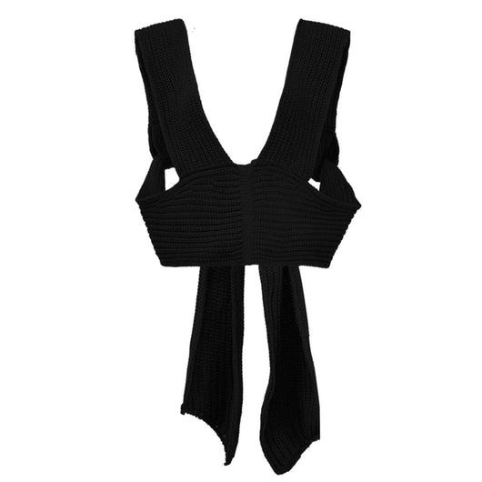 Chaleco Suéter Tejido sin Mangas - Top Casual Sexy para Mujer - Image 15