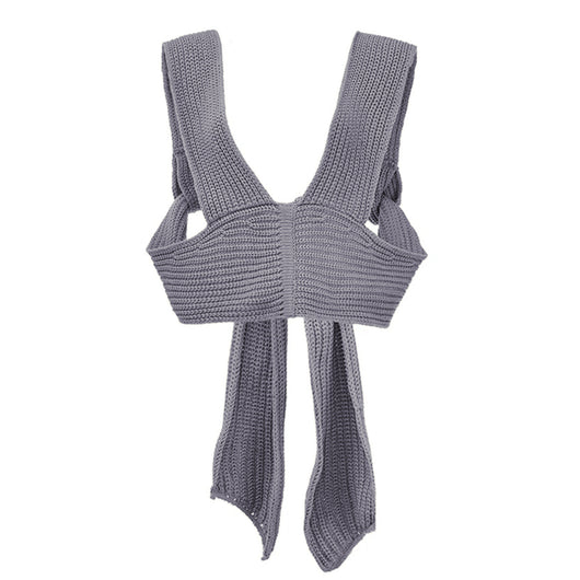 Chaleco Suéter Tejido sin Mangas - Top Casual Sexy para Mujer - Image 17