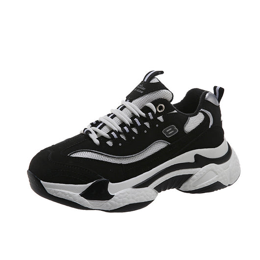 Zapatillas Deportivas Casuales con Suela Gruesa y Altura Aumentada para Mujer - Image 9