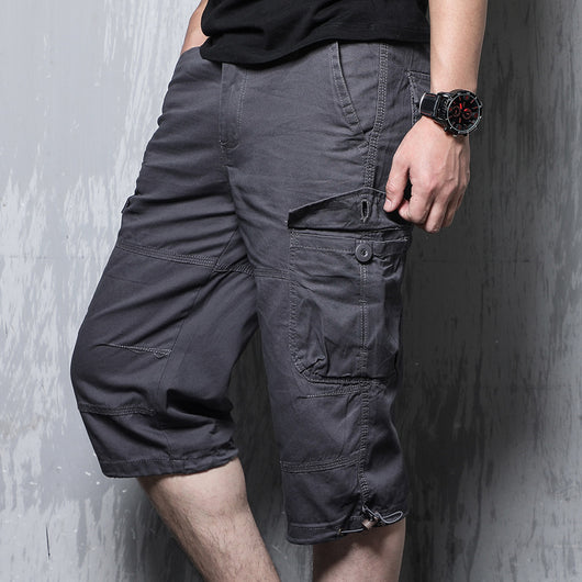 Pantalones Cortos de Algodón para Hombre - Cómodos y Versátiles - Image 6