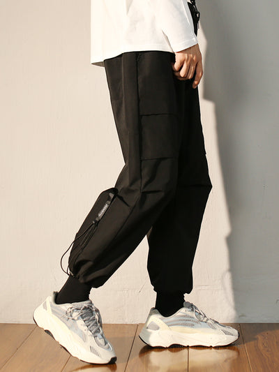 Pantalones Overol Fleece Plus para Hombre - Estilo Casual Otoño Invierno - Image 7