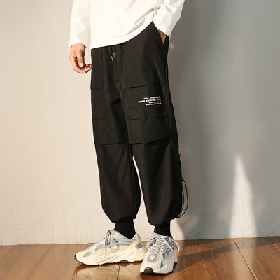 Pantalones Overol Fleece Plus para Hombre - Estilo Casual Otoño Invierno - Image 11
