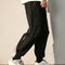 Pantalones Overol Fleece Plus para Hombre - Estilo Casual Otoño Invierno