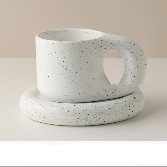 Set de Tazas Minimalistas de Cerámica Nórdica