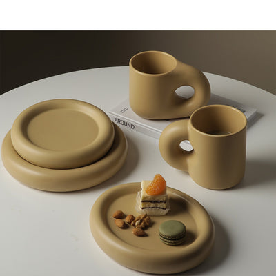 Set de Tazas Minimalistas de Cerámica Nórdica - Image 8