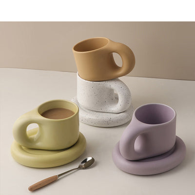 Set de Tazas Minimalistas de Cerámica Nórdica - Image 10