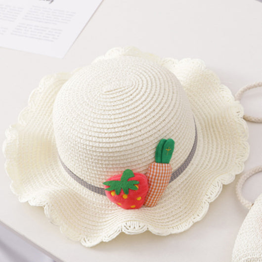 Gorro de Protección Solar para Niñas - Sombrero de Playa Verano - Image 7