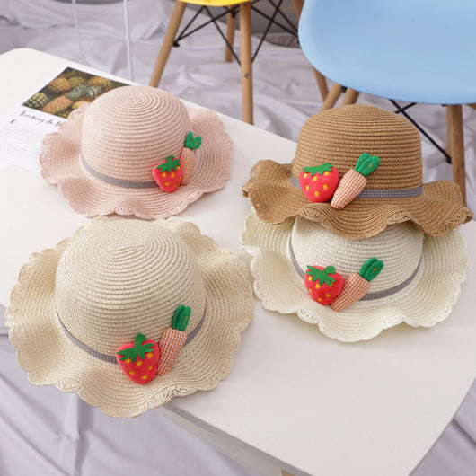 Gorro de Protección Solar para Niñas - Sombrero de Playa Verano - Image 9