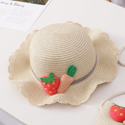 Gorro de Protección Solar para Niñas - Sombrero de Playa Verano - Image 10