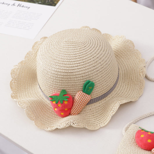 Gorro de Protección Solar para Niñas - Sombrero de Playa Verano - Image 10