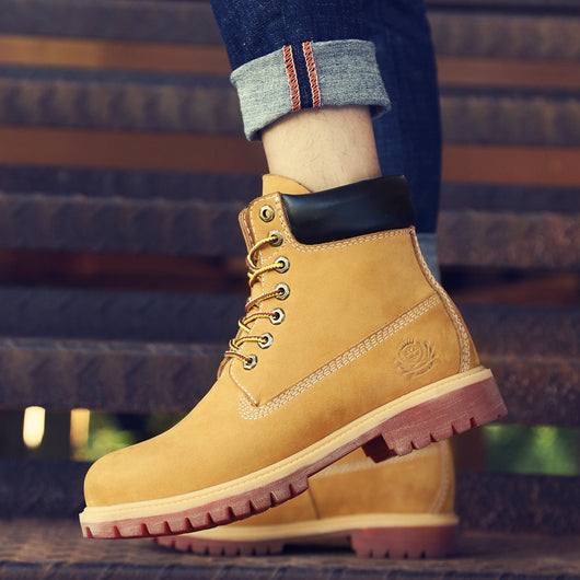 Botas Martin de Cuero Mate para Hombre - Calzado Táctico de Alto Rendimiento - Image 4