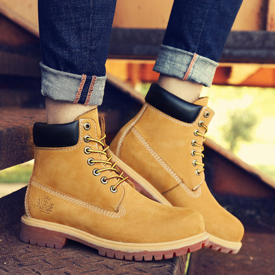 Botas Martin de Cuero Mate para Hombre - Calzado Táctico de Alto Rendimiento - Image 5