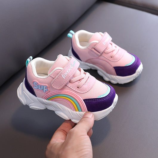 Zapatos Respirable para Bebé y Niño Pequeño con Diseño Arcoíris - Image 5