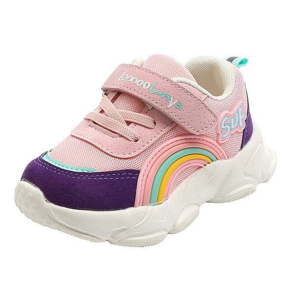 Zapatos Respirable para Bebé y Niño Pequeño con Diseño Arcoíris