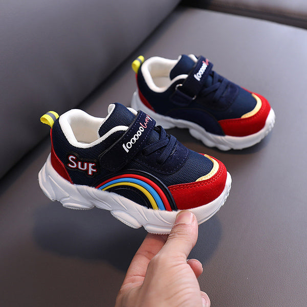 Zapatos Respirable para Bebé y Niño Pequeño con Diseño Arcoíris