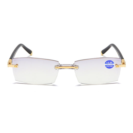 Gafas sin Marco con Filtro Luz Azul y Corte de Diamante - Image 7