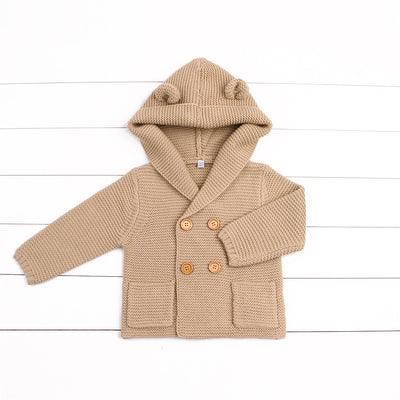 Cardigan con Capucha para Niños - Suéter Escolar Otoño Invierno - Image 7