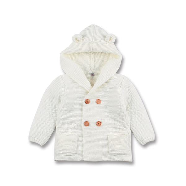 Cardigan con Capucha para Niños - Suéter Escolar Otoño Invierno - Image 3