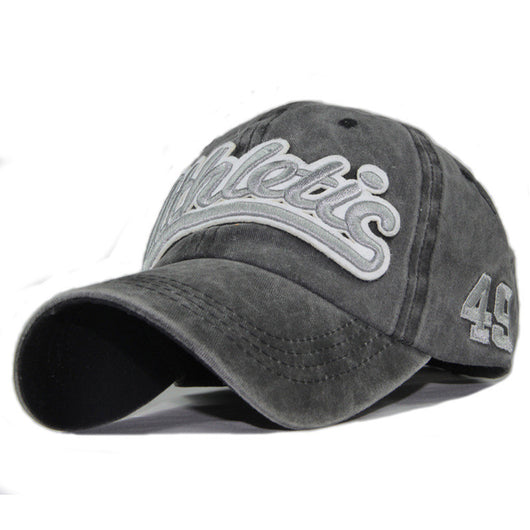 Gorra de Béisbol de Algodón Puro Lavado con Parche Bordado - Image 18