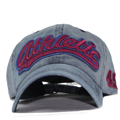 Gorra de Béisbol de Algodón Puro Lavado con Parche Bordado - Image 5