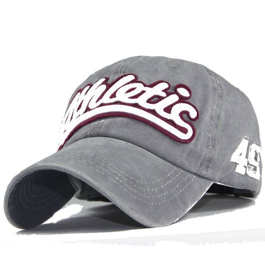 Gorra de Béisbol de Algodón Puro Lavado con Parche Bordado - Image 9