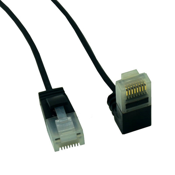 Cable Ethernet Cat6 Ultra Delgado con Conector RJ45 Acodado