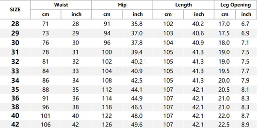 Pantalones Vaqueros Hombre Cintura Alta Rectos Elásticos - Image 6