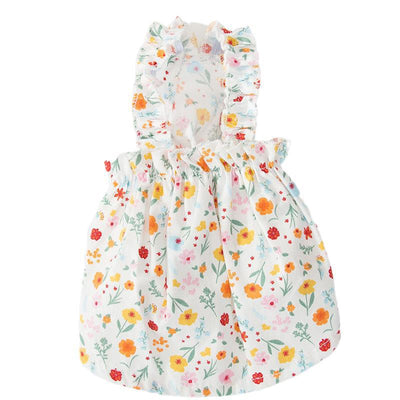 Falda Antimoho Floral con Arnés para Gatos - Image 4