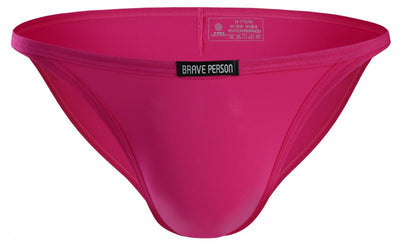 Bikini Deportivo Cintura Baja Liso de Tela Sedosa - Image 2