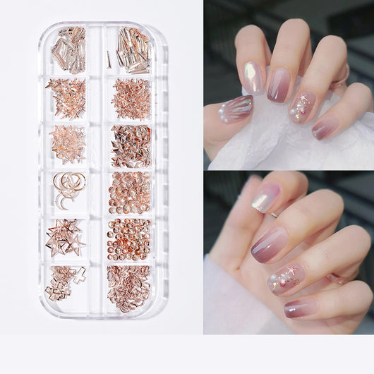 Set de Joyas para Uñas con Diseño de Mariposa Perlada - Image 31